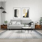 The Living Store Klubske mizice 2 kosa dimljeni hrast 50x50x40 cm inženirski les - Klubska Mizica, (21671782) | Shoptok.si