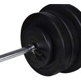 vidaXL Klupa za vježbanje sa setom dvoručnih i jednoručnih utega 60,5 kg | shoptok.hr