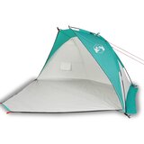  The Living Store Šotor za na plažo morsko zelen 268x223x125 cm 185T poliester - Šotor Za Plažo, (21486950) | Shoptok.si