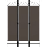 Sobna pregrada s 3 panela antracit 120 x 180 cm | shoptok.hr