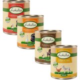  Ekonomično pakiranje Lukullus 24 x 800 g - Perad i janjetina, divlji zec i puretina, pureća srca i guska, kunić i divljač | shoptok.hr