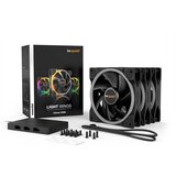 Be Quiet! LIGHT WINGS (BL076) triple pack RGB 120mm 4-pin PWM ventilator | Shoptok.si