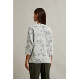 Moodo Women's blouse with 3/4 sleeves - white | Eponuda.com