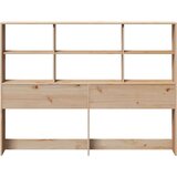 vidaXL Uzglavlje sa spremištem 160 cm od masive borovine | shoptok.hr