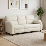 SOFA Krem 214 x 85 x 93 cm Baršun | shoptok.hr
