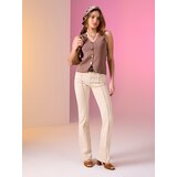 Sinsay Bootcut flare traperice s visokim strukom Slike
