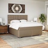 Krevet box spring s madracem cappuccino 180x200 cm umjetna koža | Eponuda.com