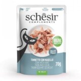 Schesir Hrana za Mačke Prelivi Tuna sa Oslićem u Želeu 70g | ePonuda.com
