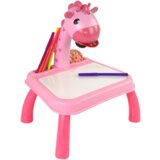  Stol za crtanje s projektorom i raznim nastavcima - rozi dinosaur | shoptok.hr