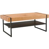 Livetastic klubska miza, naravne barve, črna | Shoptok.si