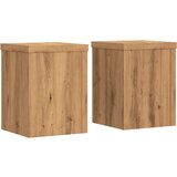 vidaXL Stojalo za rastline 2 kosa artisan hrast 15x15x20 cm inž. les, (21317357) | Shoptok.si