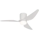 Stropni ventilator bel, vključno z LED z daljinskim upravljanjem - Patty