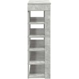 vidaXL stalak za cipele boja betona 80x30x98 cm konstruirano drvo | shoptok.hr