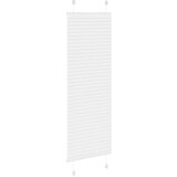 vidaXL Plisirana roleta bijela 50x150 cm širina tkanine 49,4 cm | shoptok.hr