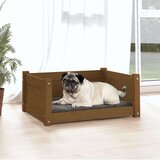  Krevet za pse boja meda 75 5x55 5x28 cm od masivne borovine | shoptok.hr