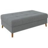 Ropez Siv tabure iz tkanine bouclé Ariella – | Shoptok.si