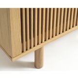 Unique Furniture Nizka komoda v hrastovem dekorju v naravni barvi 143x70 cm Tiber – | Shoptok.si
