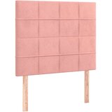 Box spring krevet s madracem ružičasti 80 x 200 cm baršunasti | shoptok.hr