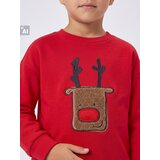 Sinsay Božićna crewneck majica s motivom soba Slike