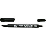 Marker PERMANENTNI OBOSTRANI TWIN BEGREEN PILOT SCA-TM-B-BG CRNI | shoptok.hr