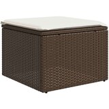 vidaXL 2-dijelni set vrtnih sofa poliratan i bagrem s jastucima smeđi | shoptok.hr