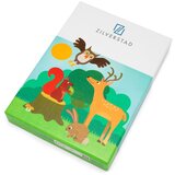 Zilverstad Otroški jedilni pribor iz nerjavečega jekla v srebrni barvi 4 ks Forest Animals – | Shoptok.si