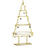 vidaXL Metalna božićna jelka Zlatno 60 cm Čelik s praškastim premazom | shoptok.hr