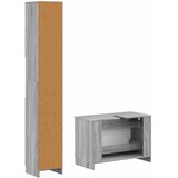  Set kupaonskih ormara od 2 dijela UTRECHT Siva Sonoma | shoptok.hr