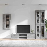  Set TV komoda s ladicama Zidne Siva Sonoma Konstruirano drvo | shoptok.hr