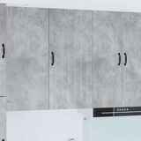  Stenska kuhinjska omarica Betonsko siva 50 x 31 x 100 cm | Shoptok.si