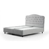 Hanah home Bračni krevet Vassi 150 x 200 Grey Cene