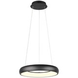  Mat crna LED viseća svjetiljka s mogućnosti zatamnjivanja s metalnim sjenilom ø 46 cm Cardona – | shoptok.hr