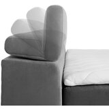 Premium Living Postelja Boxspring Sevilla, Siva, 160x200 | Shoptok.si