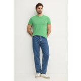 Lacoste Majica TH6709 Zelena Regular Fit | Shoptok.si