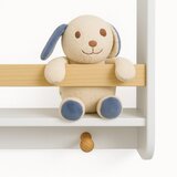 Kinder Home zidna dječja polica - bijela, s policama i vješalicama | shoptok.hr