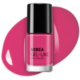 NOBEA Day-to-Day Gel-like Nail Polish lak za nohte z gel učinkom odtenek #N71 Pink blossom 6 ml | Shoptok.si