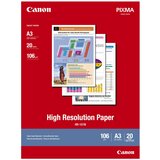 Canon Foto papir HR-101, A3, 20 listov, 106 gramov Cene