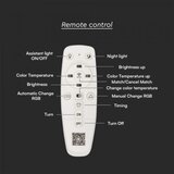  LED prigušiva stropna svetiljka LED/150W/230V 3000-6500K + daljinski upravljač | Eponuda.com