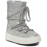 Moon Boot Škornji za sneg Jtrack Tube Glitter 34301000001 Silver 001