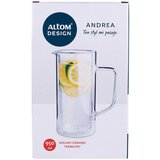 Altom design vrč Andrea od termo stakla, 950 ml s dvostrukom stijenkom i dnom -0103009135 Slike