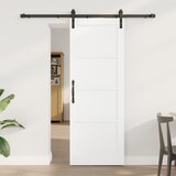 vidaXL drsna vrata s kompletom opreme Bela 73.5x198.5 cm Trdi les Bor, notranja vrata 'ORKDAL'Bela 73.5x198.5x4 cm Trdi les Bor Cene