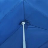  Sklopivi šator za zabave s 5 bočnih zidova 3 x 9 m plavi | shoptok.hr