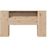 vidaXL Vzglavje s predelki 135 cm trdna borovina | Shoptok.si
