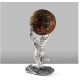 Aberto Design dekorativna figura Atlas, Bela | Eponuda.com