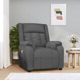 vidaXL Masažni stol temno sivo blago | Shoptok.si