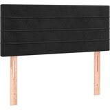 Box spring postelja z vzmetnico črna 90x200 cm žamet, (20896205) | Shoptok.si