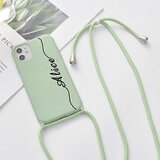 INORCO Mehak silikonski ovitek z imenom po meri za iPhone, ovitek s pakom za iPhone 12 Pro Max, (21855417) | Shoptok.si