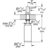 Grohe 40535DL0 Cosmopolitan vgradni milnik za tekoče milo Slike