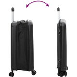 Kofer s zaključavanjem Crna 34 x 23 x 55.5 cm ABS plastika | shoptok.hr