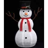  Ukrasna božićna figura snjegovića LED luksuzna tkanina 90 cm Slike